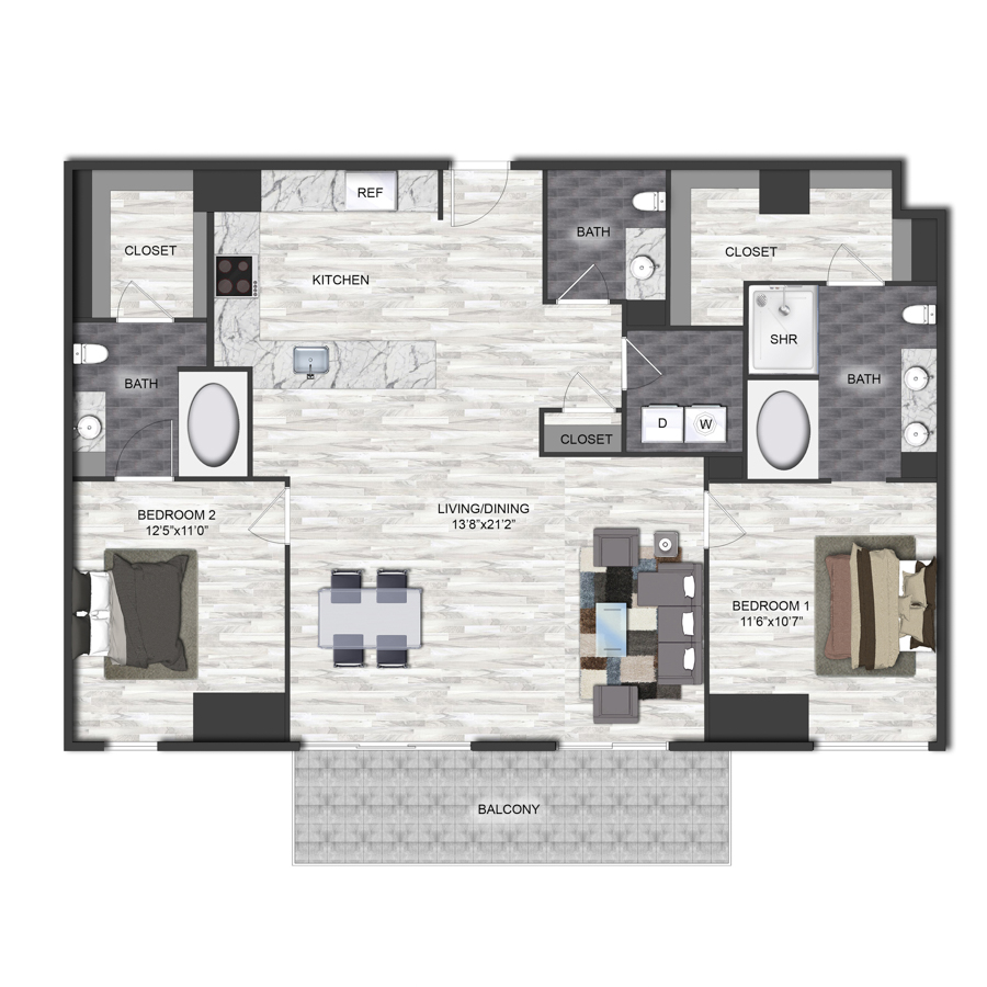 B7 floorplan layout