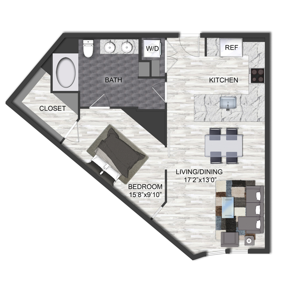 A6 floorplan layout