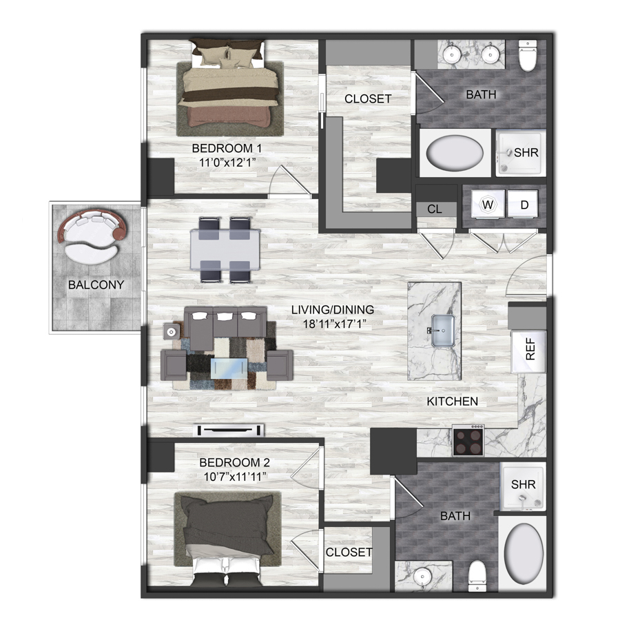 B4 floorplan layout