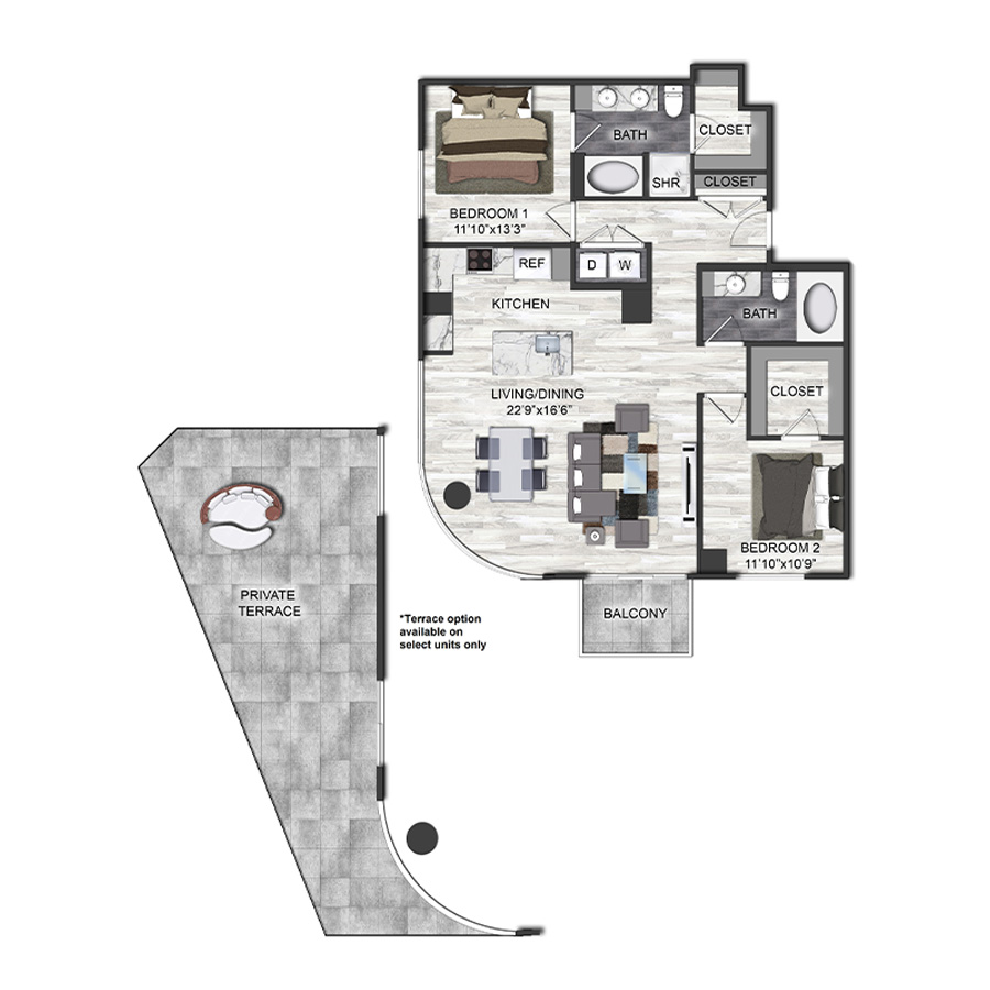 B6 floorplan layout