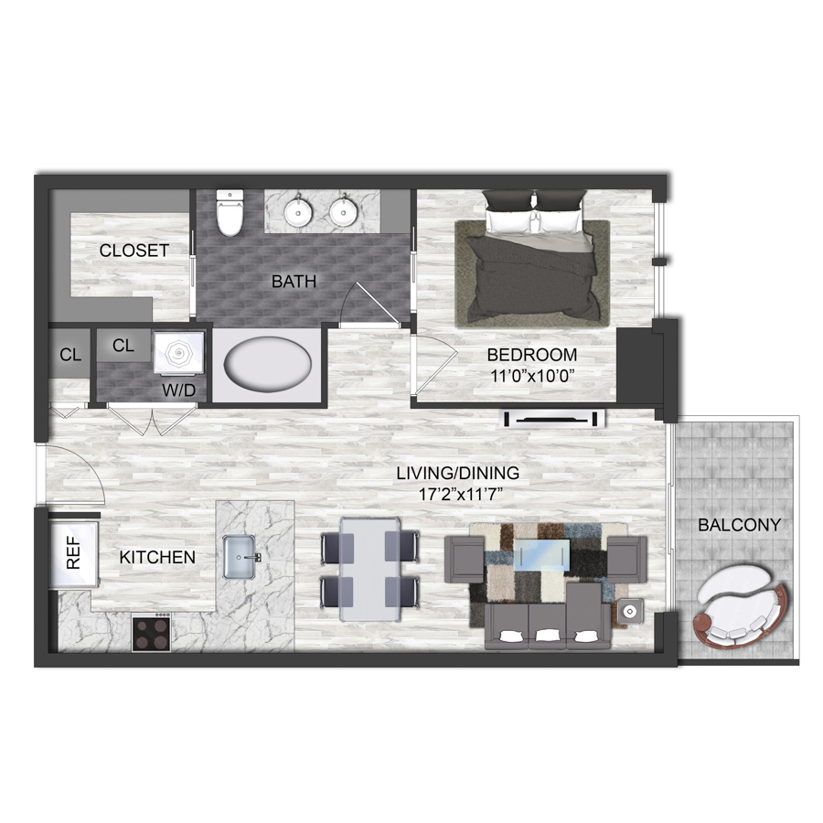 A4 floorplan layout