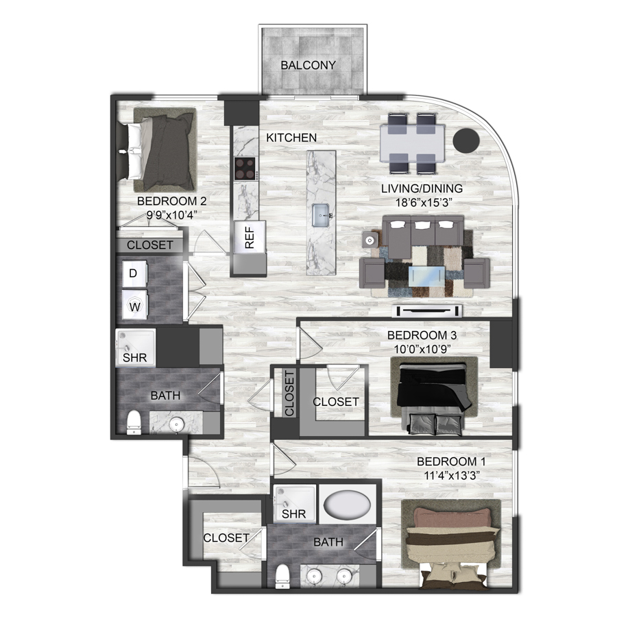 C2 floorplan layout