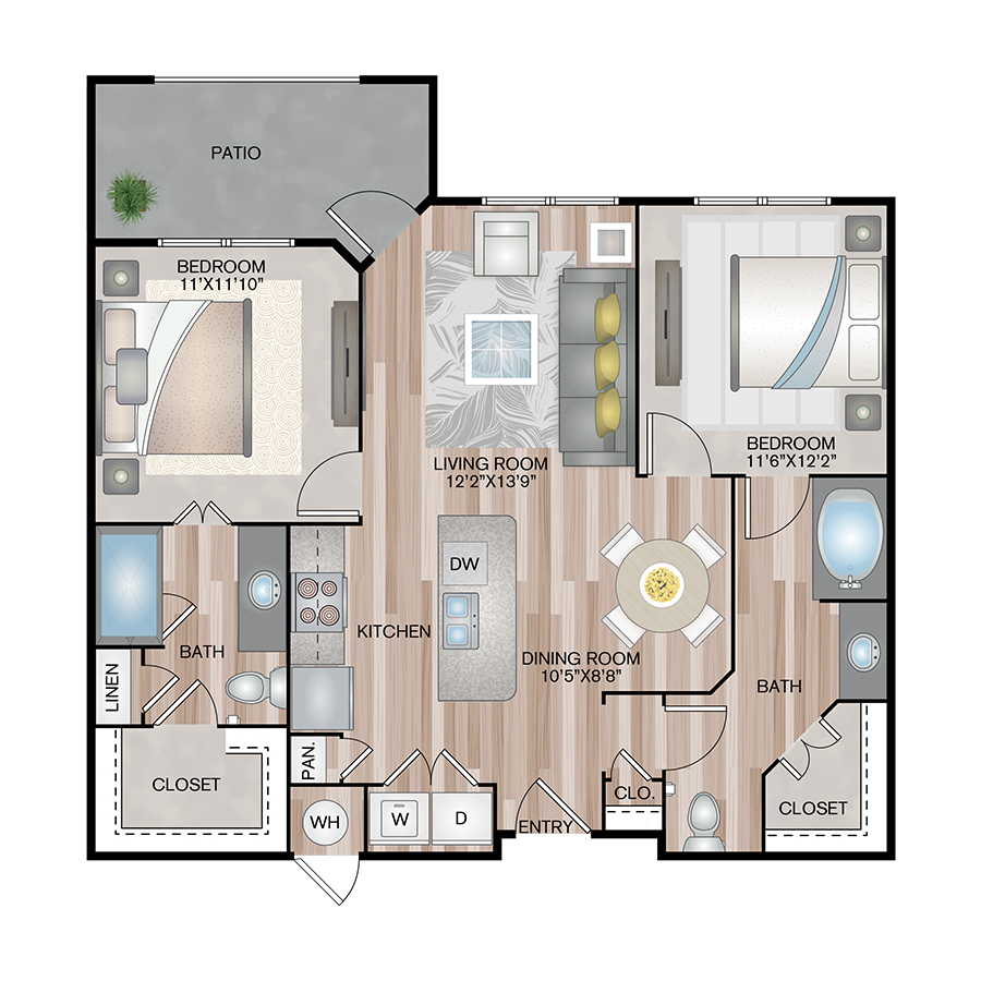 B2.P8 floorplan layout