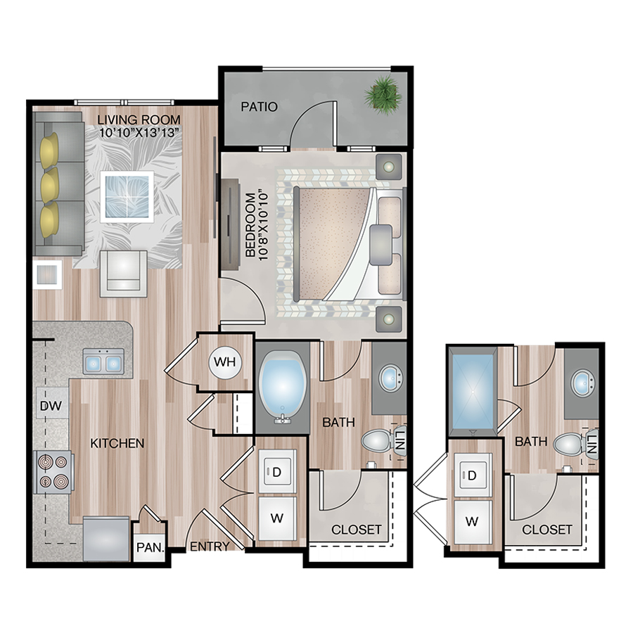 A1.P8 floorplan layout