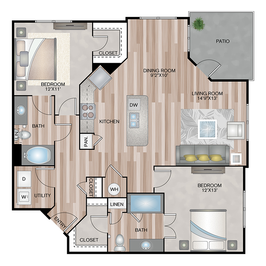 B4.P8 floorplan layout