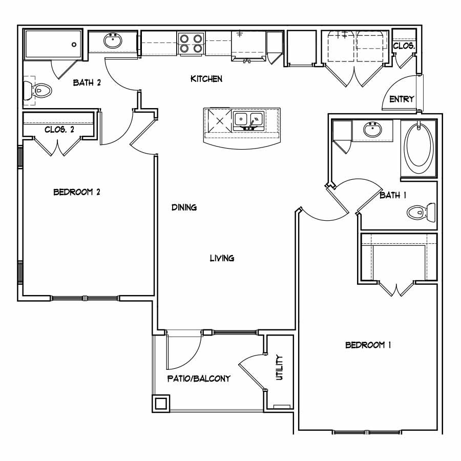 Louie  Efficiency floorplan layout