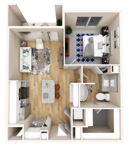 A2 floorplan layout