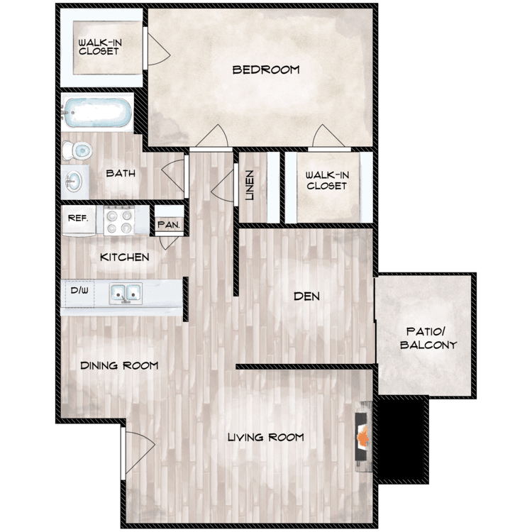 A3 floorplan layout