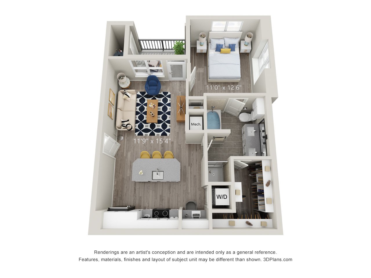 A-2 floorplan layout