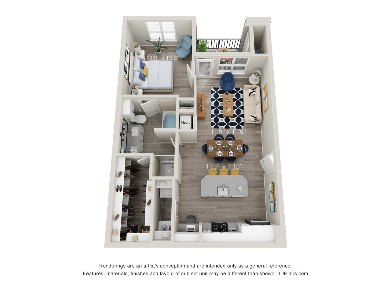 A-5 floorplan layout