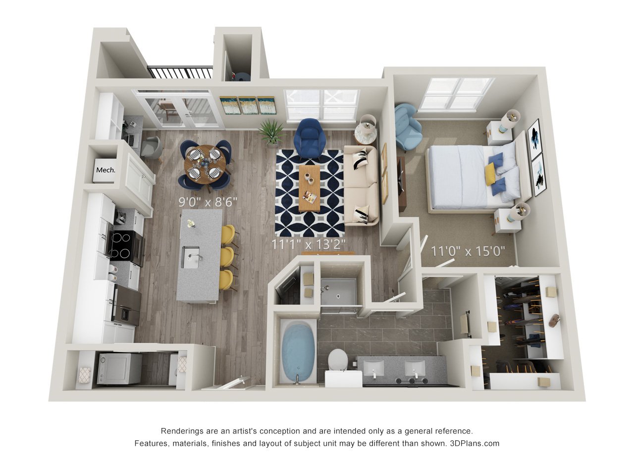 A-6 floorplan layout