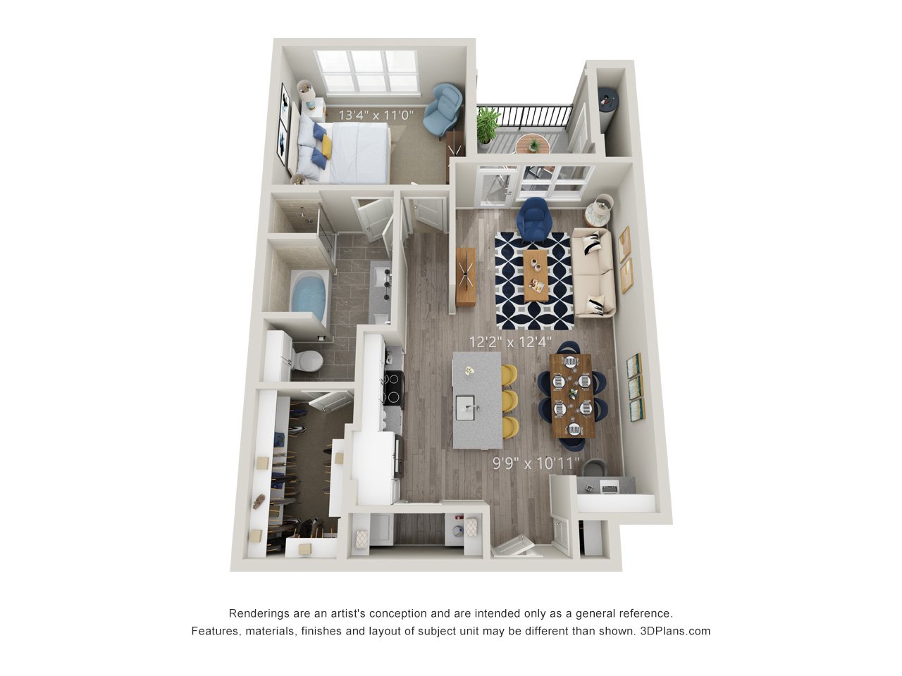 A-7 floorplan layout