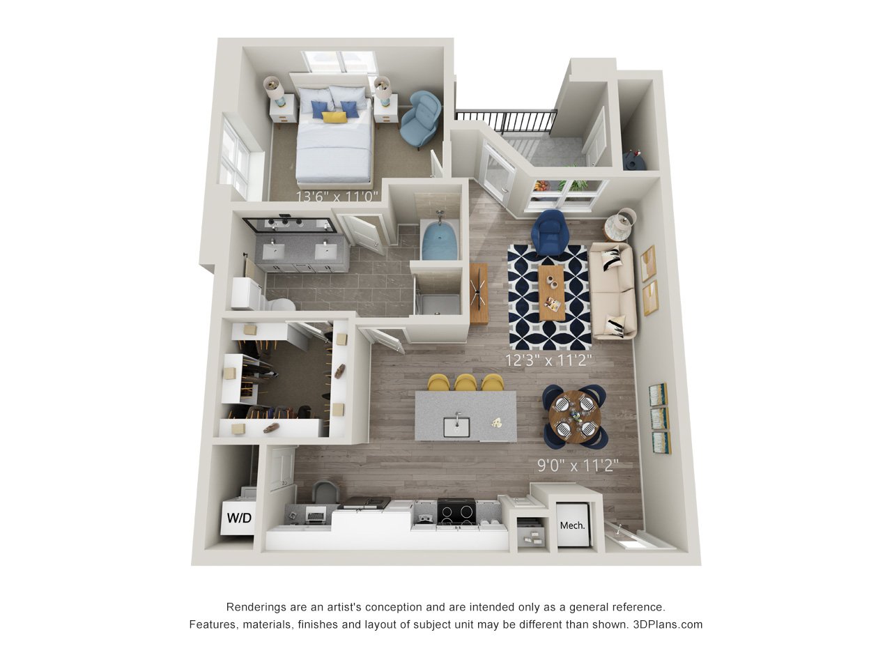 A-8 floorplan layout