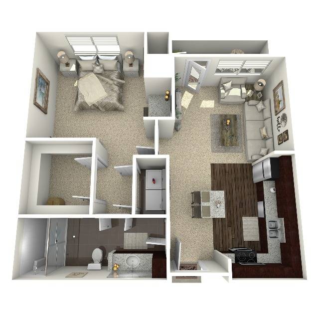 A1 floorplan layout