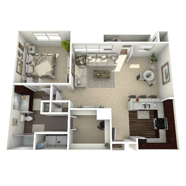 B2 floorplan layout