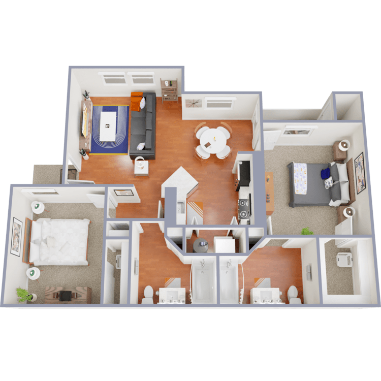 Park Place floorplan layout