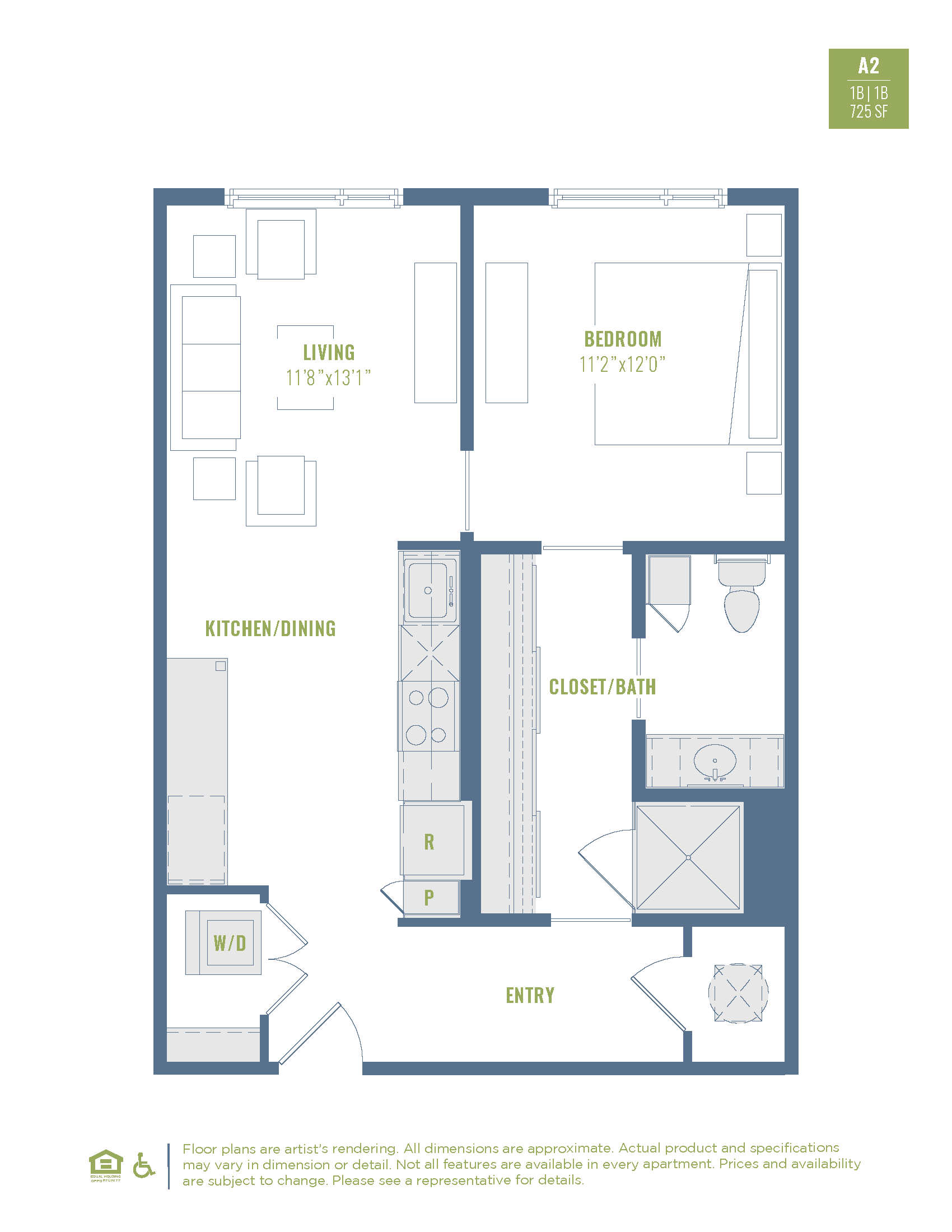 A2 floorplan layout