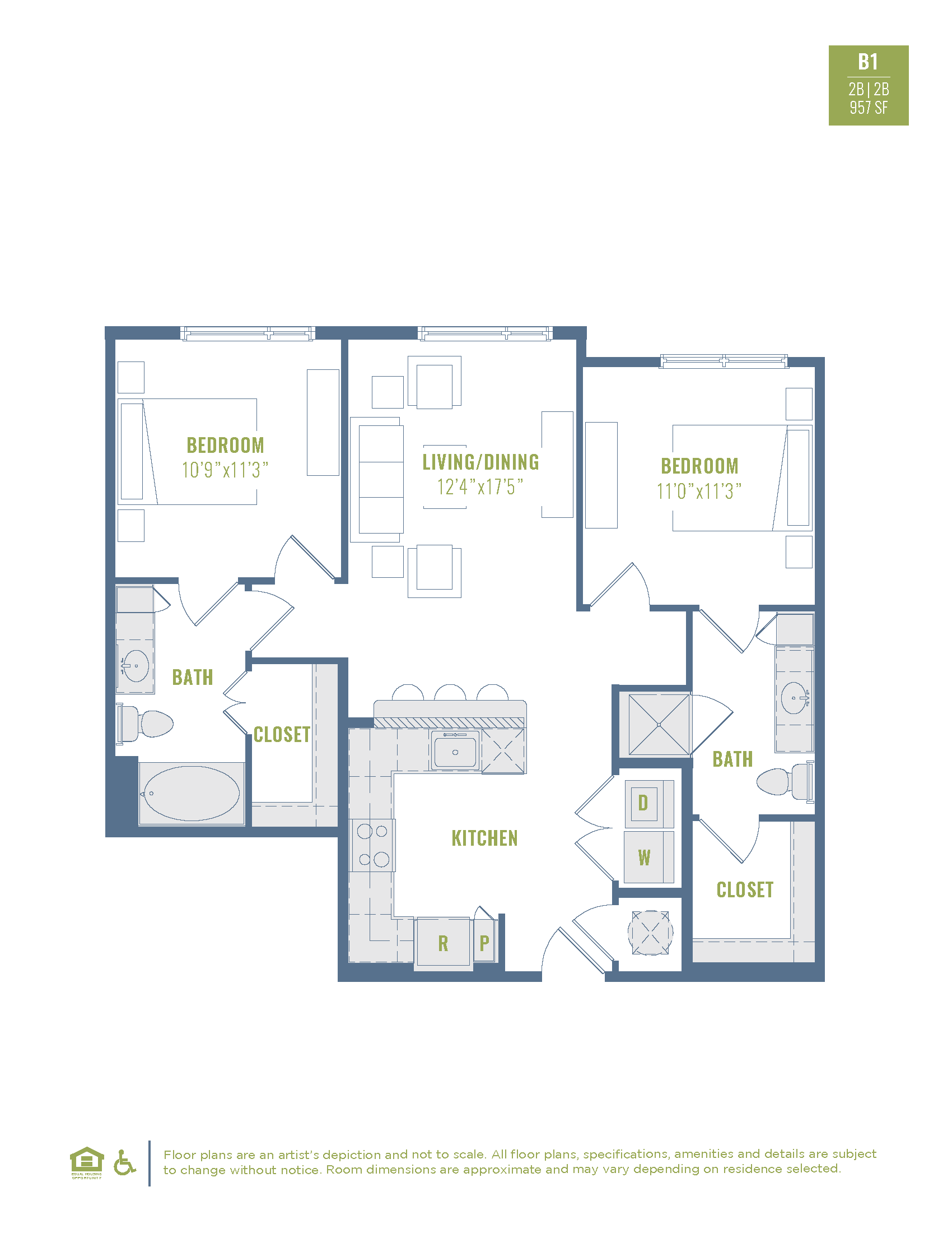 B1 floorplan layout