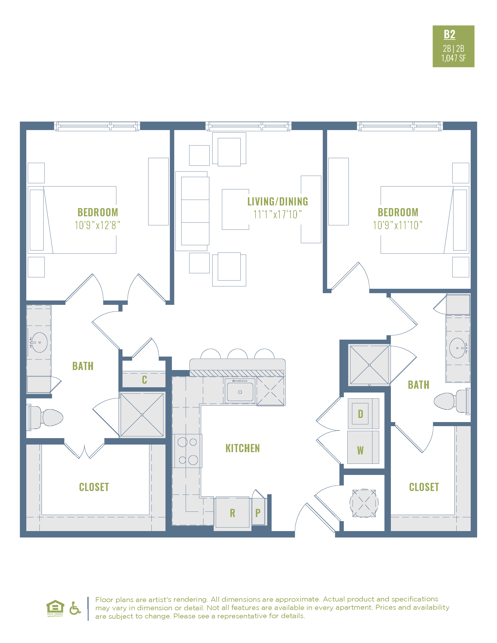 B2 floorplan layout