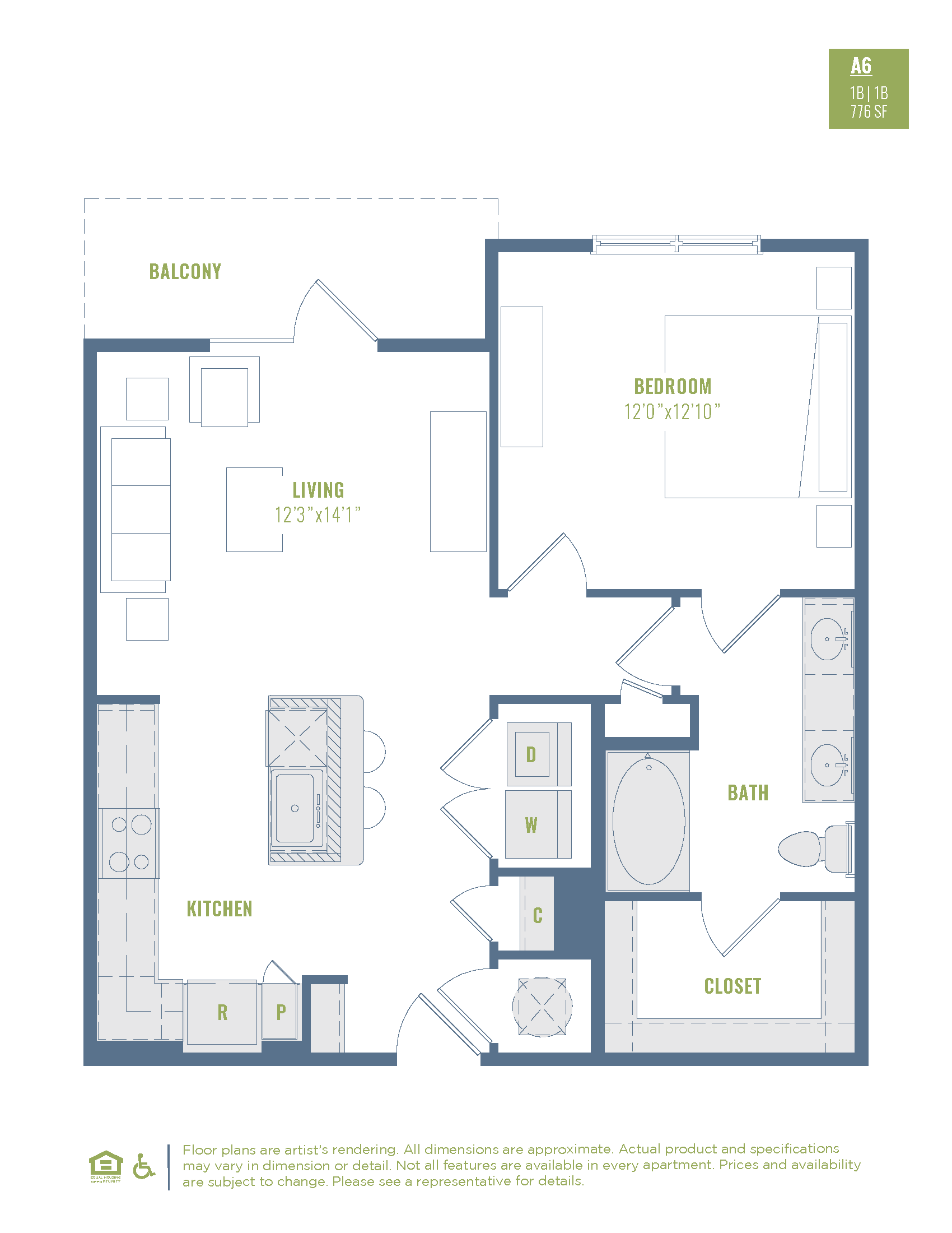 A6d floorplan layout