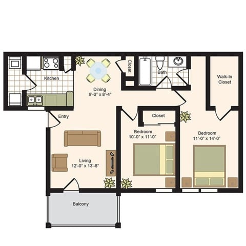 B4 floorplan layout