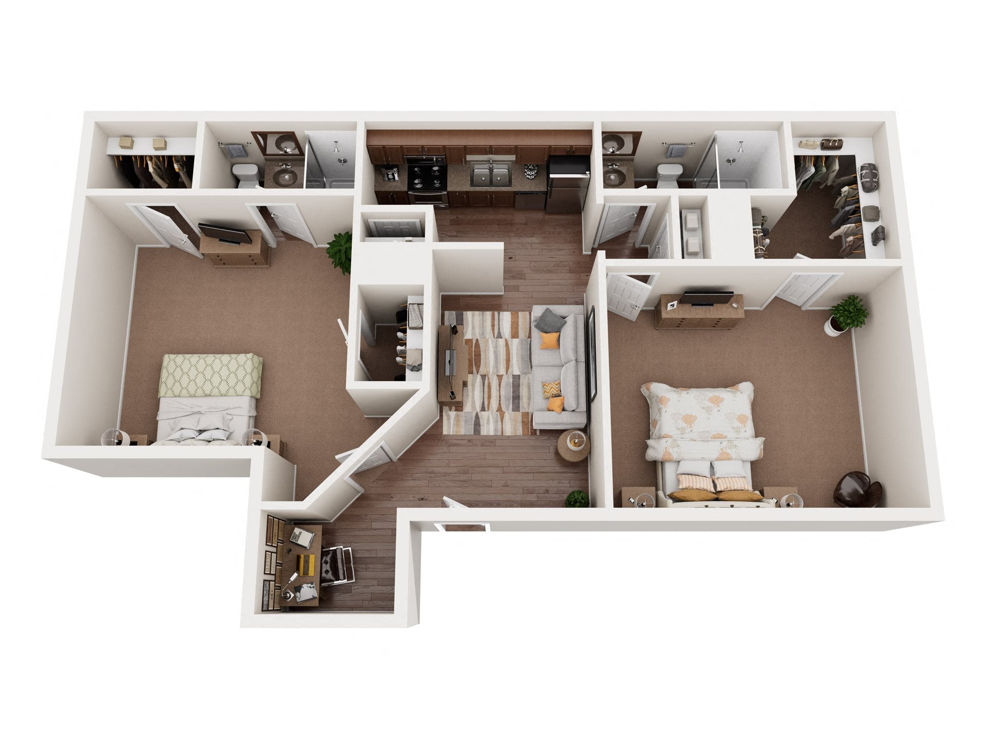 B2 floorplan layout