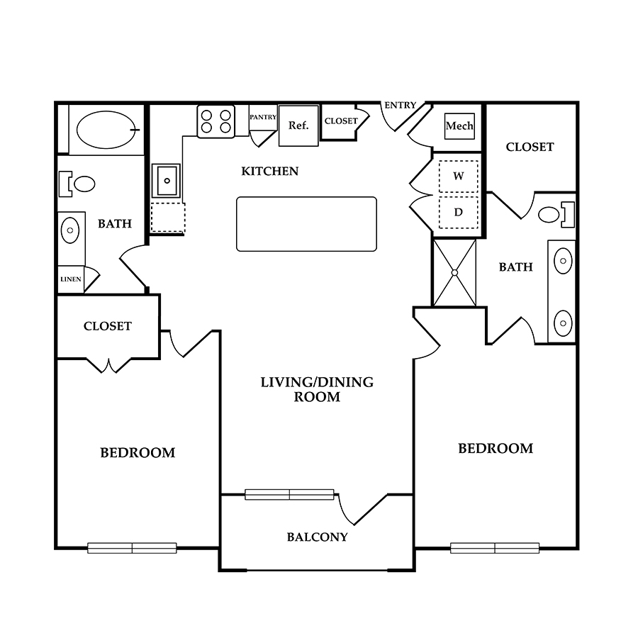 B1 floorplan layout