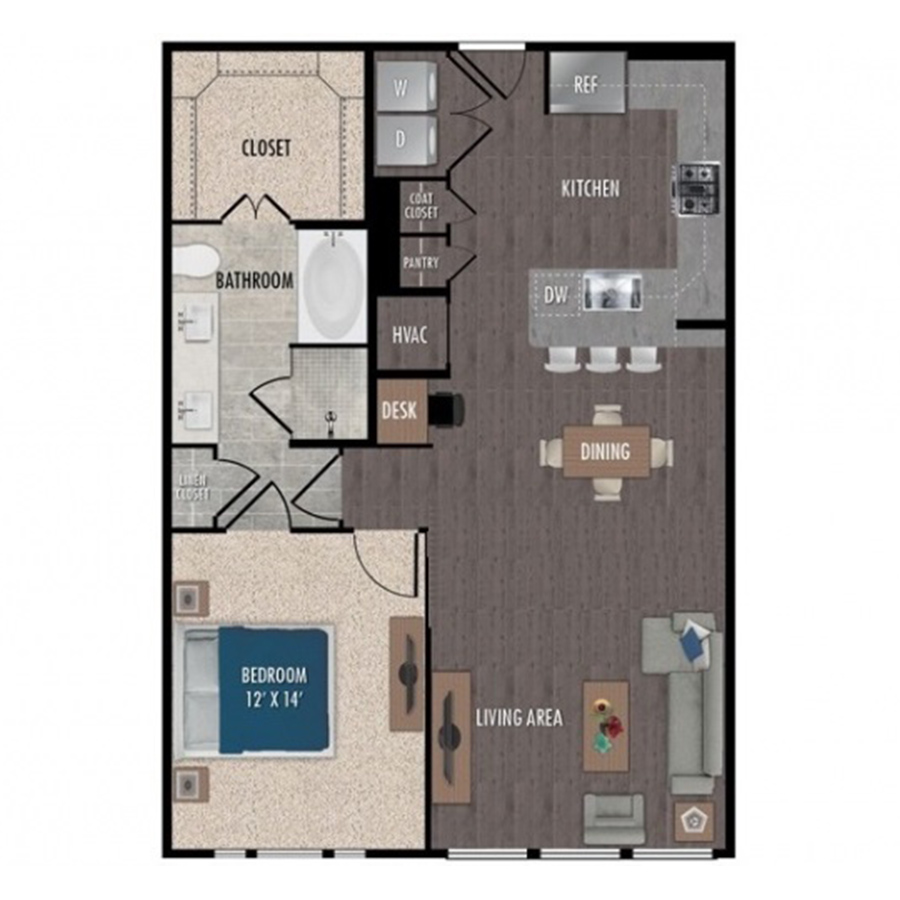 A7a-1x1 floorplan layout
