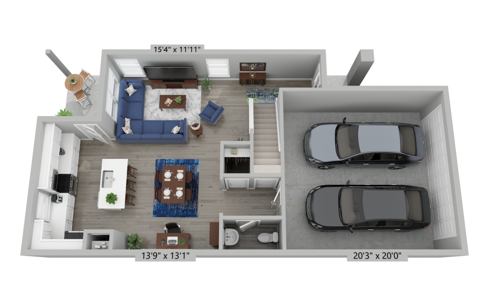 K2 floorplan layout