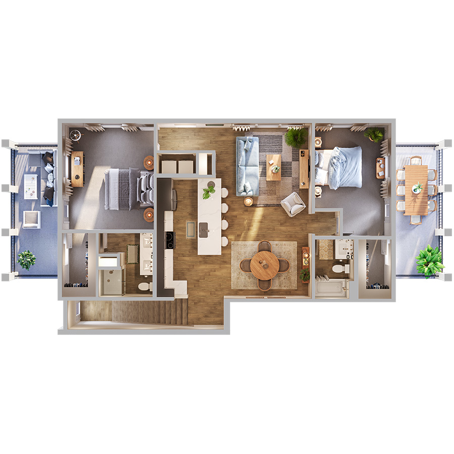 B4 floorplan layout