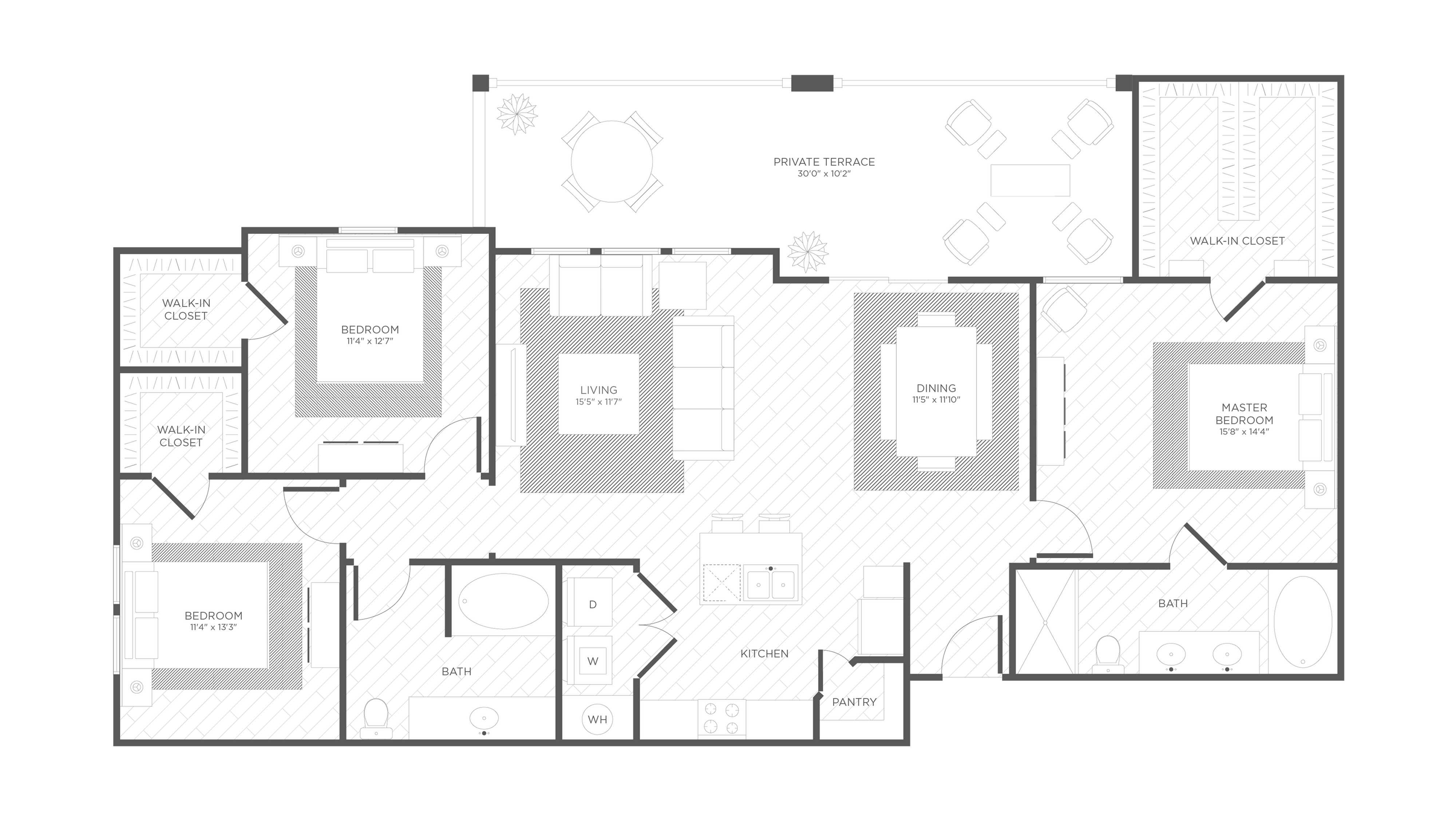 C1-Seahorse floorplan layout