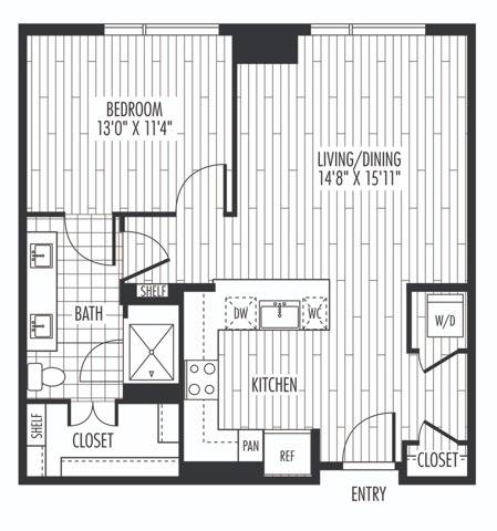 A1 floorplan layout