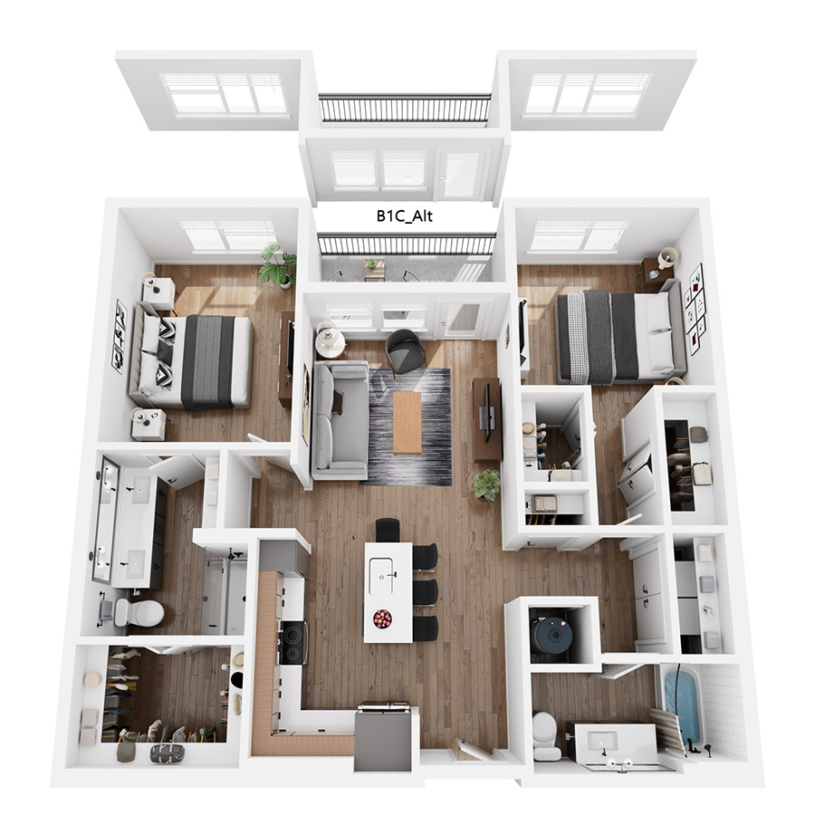 B4 floorplan layout