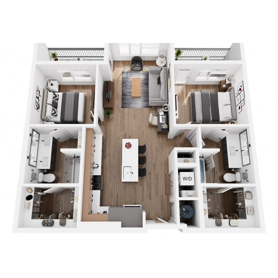 B1 floorplan layout