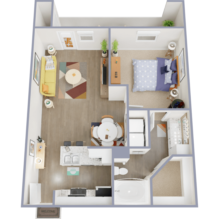 A1 floorplan layout
