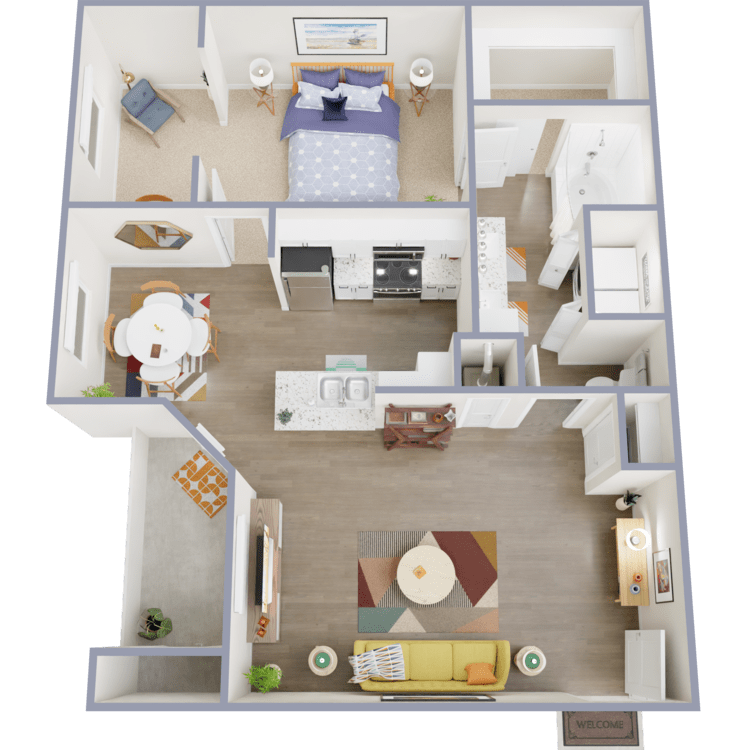A2 floorplan layout