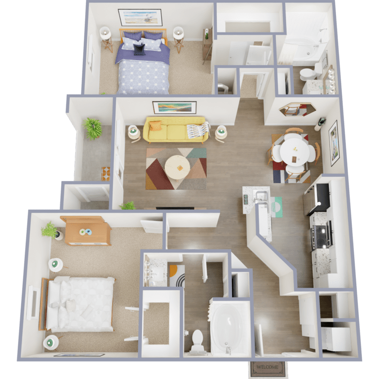 B2 floorplan layout