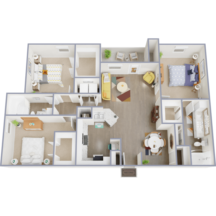 C1 floorplan layout