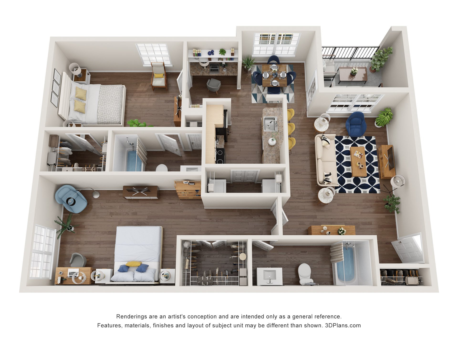 Houston floorplan layout