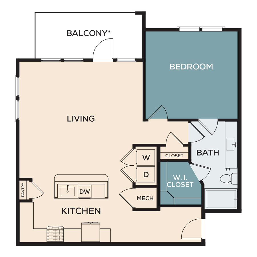 A2 floorplan layout