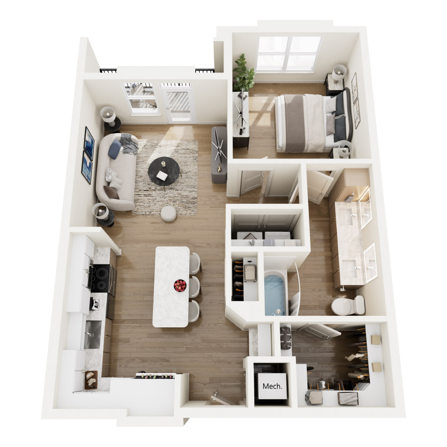 A2 floorplan layout
