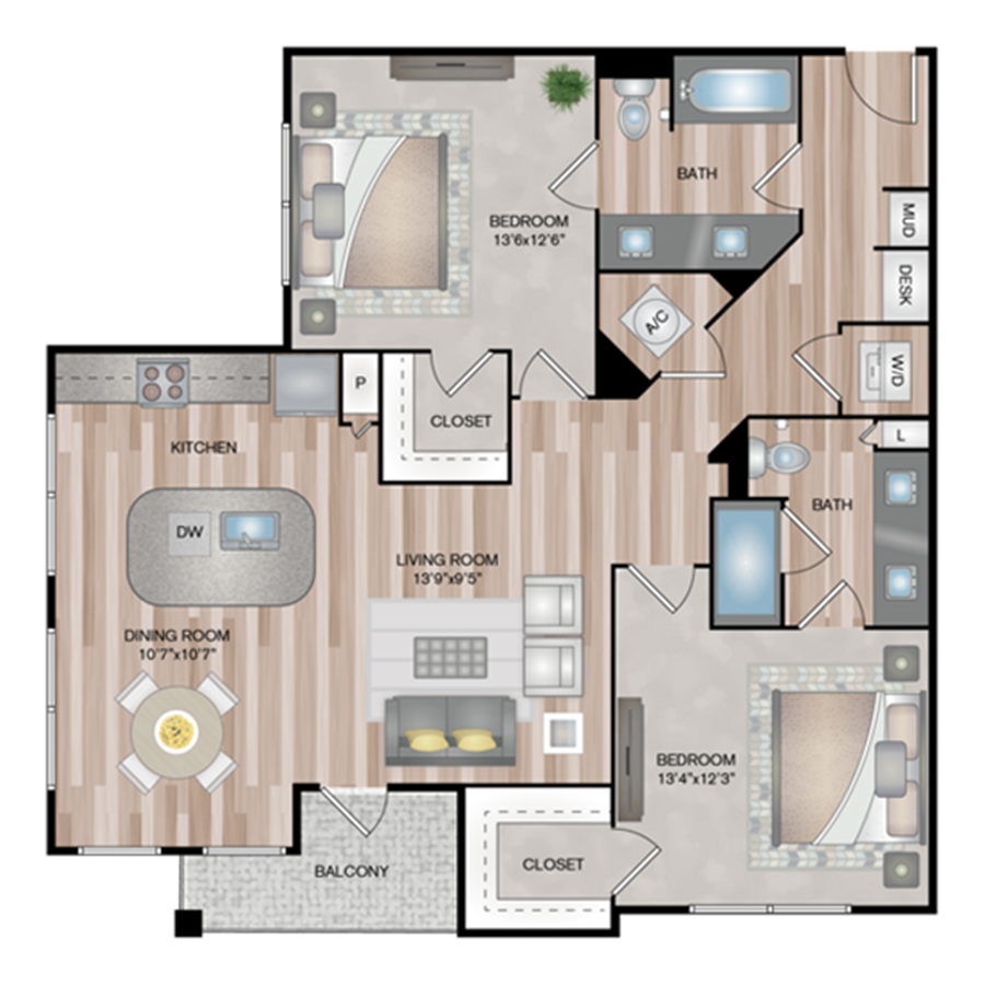 B1 floorplan layout