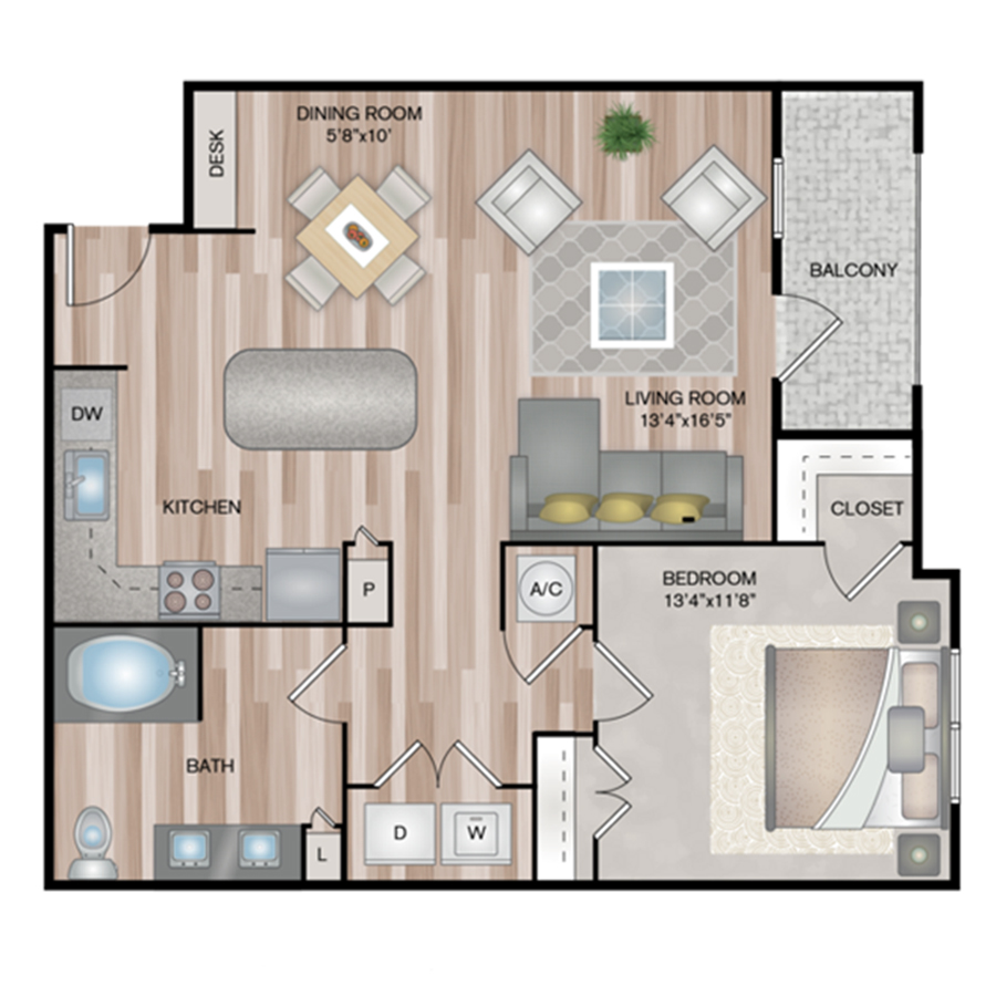A2 floorplan layout