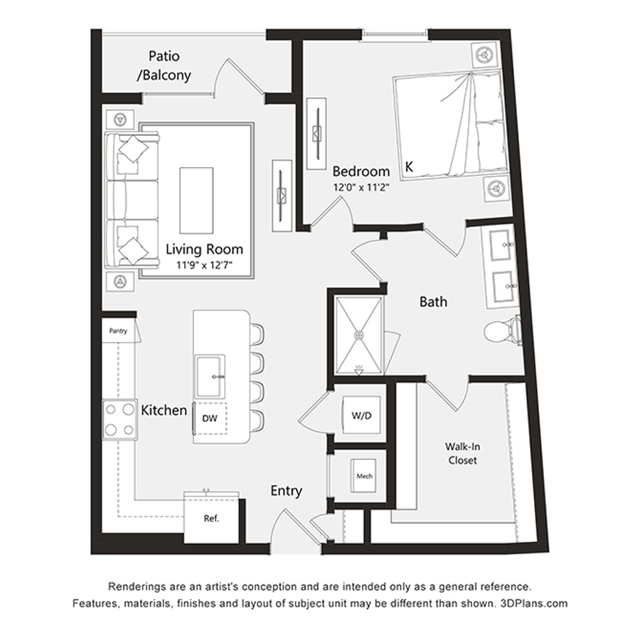 A25 floorplan layout