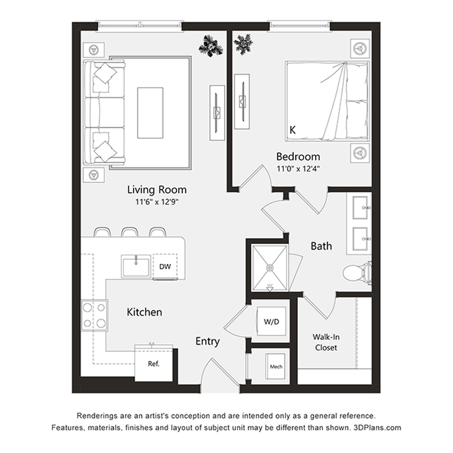 A3 floorplan layout