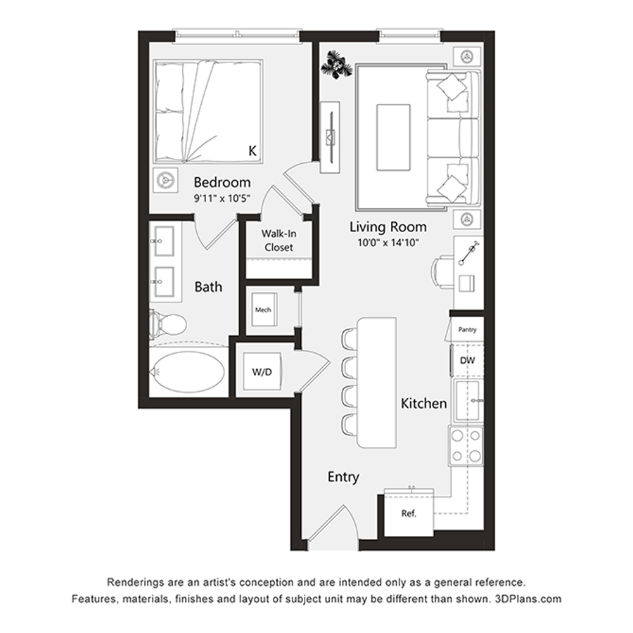A22 floorplan layout