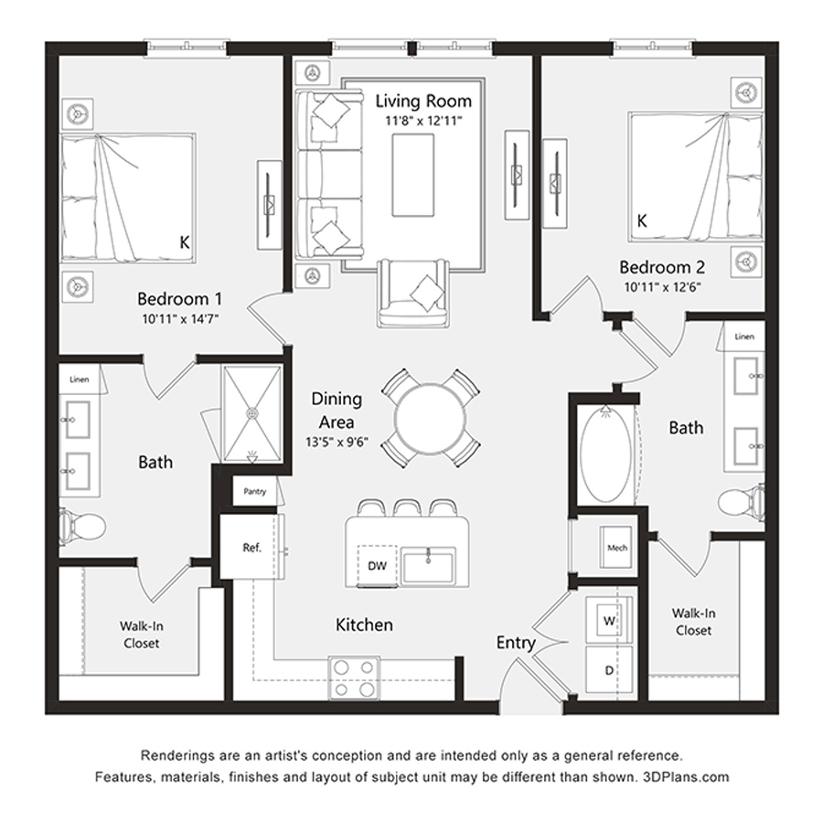 B5 floorplan layout