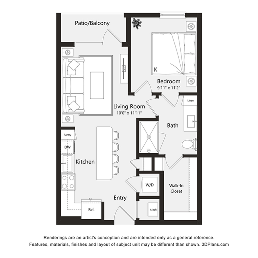 A13 floorplan layout