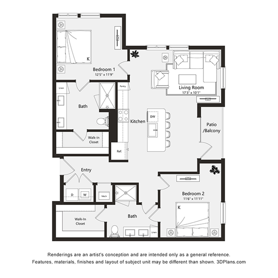 B7 floorplan layout