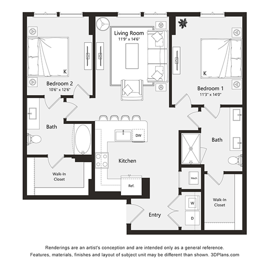 B11 floorplan layout